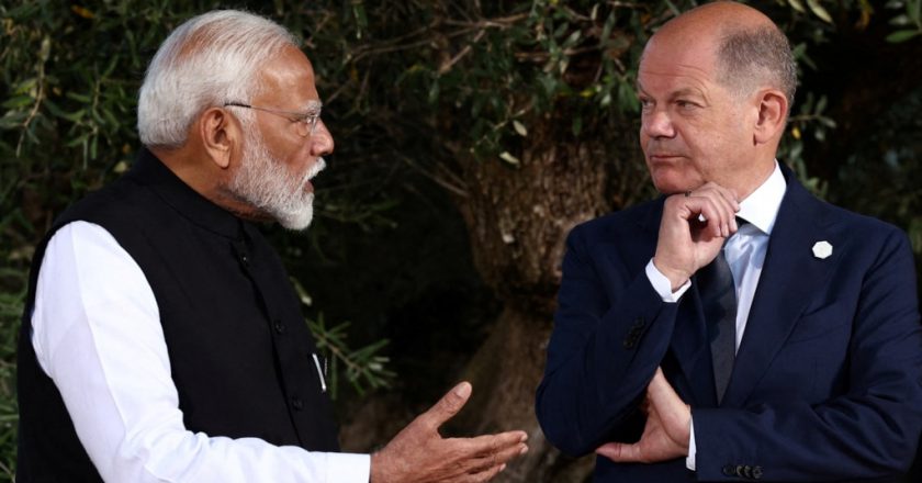 德国总理朔尔茨率团访印,期望扩大印度市场降低中国风险