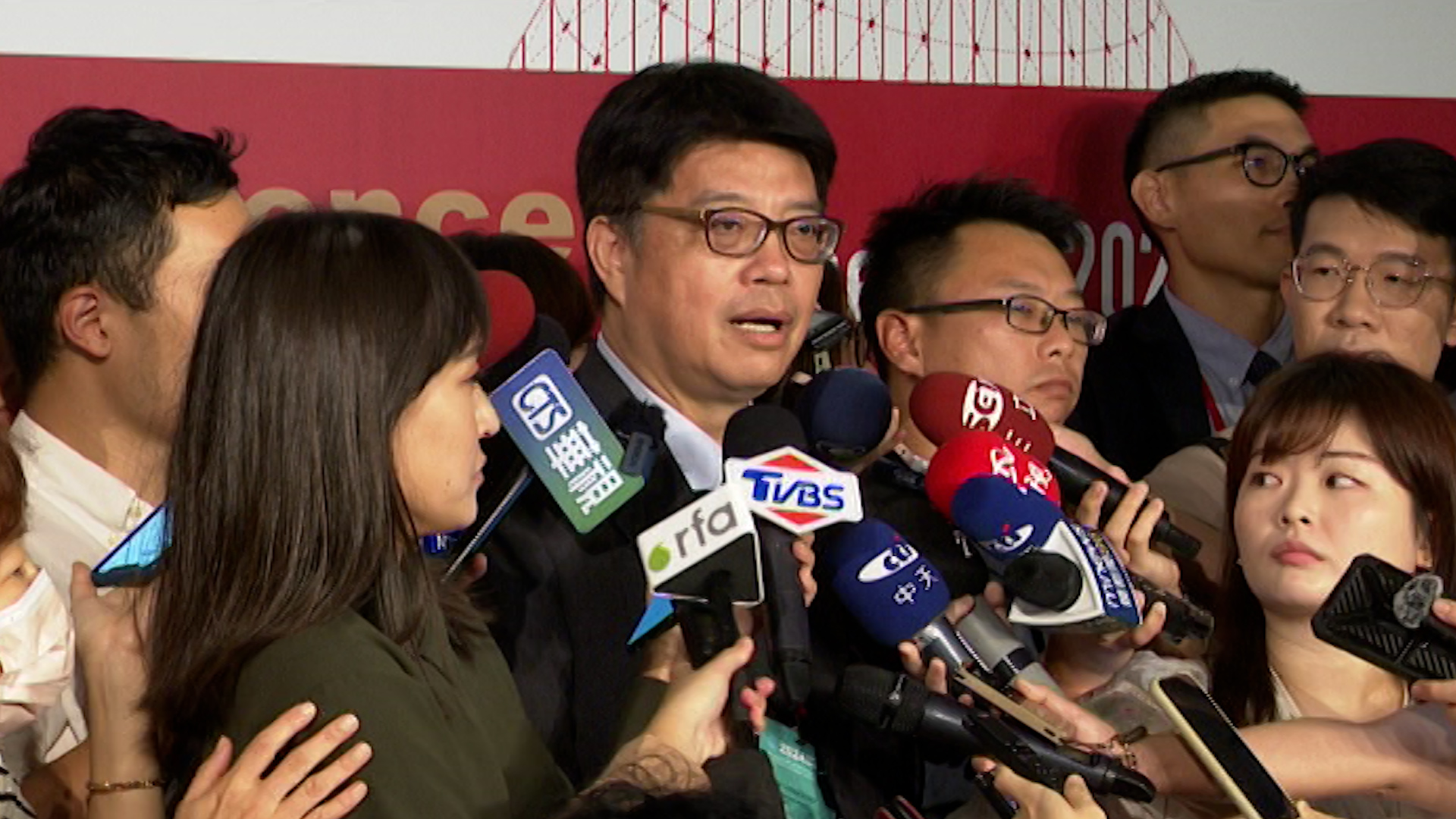 2.jpg 台湾的大陆委员会主委邱垂正批评中方无视台湾赖清德总统在双十庆典谈话的善意。(记者唐正摄)