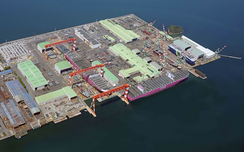 日本今治造船的丸龟工厂发生工安事故,造成7人送医治疗。(图撷自今治造船官网) 日本今治造船的丸龟工厂发生工安事故,造成7人送医治疗。(图撷自今治造船官网)