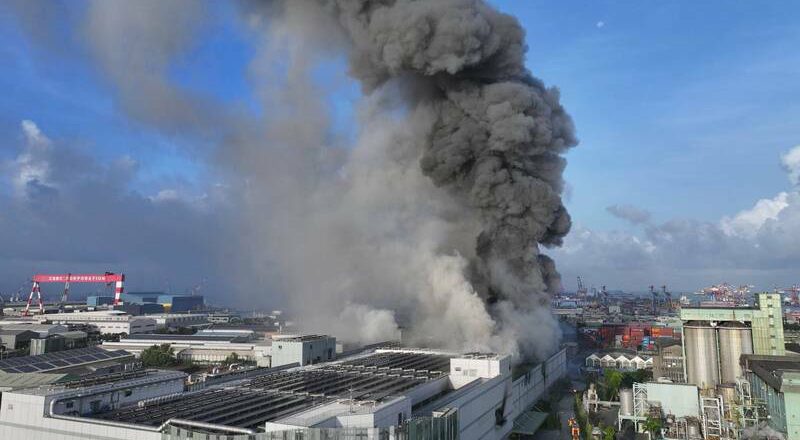 锂电厂火警氟化氢幸未外泄 柯志恩吁建立智慧防灾