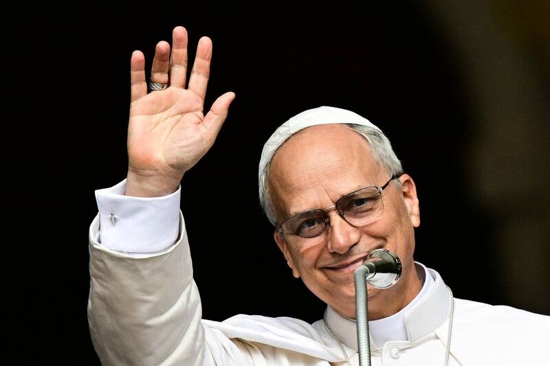 教宗良十四世。（欧新社档案照）