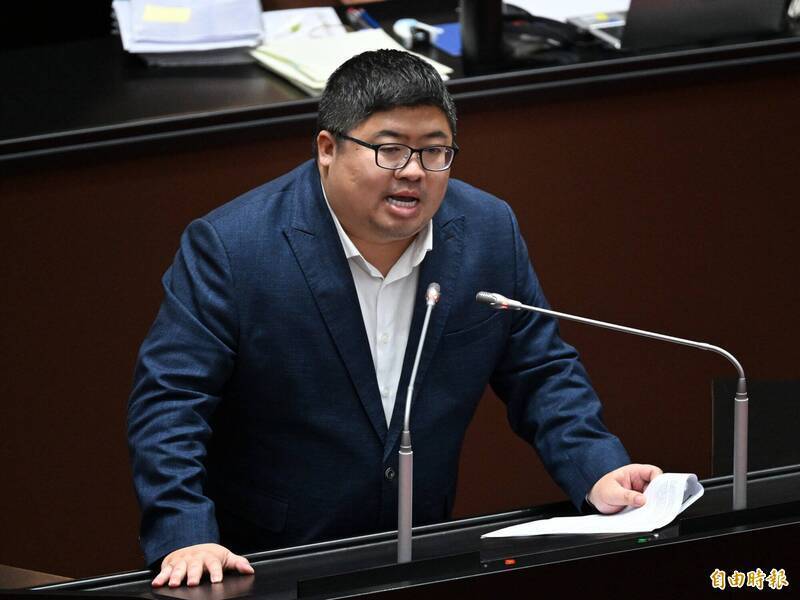 民进党立委蔡易余。（资料照）