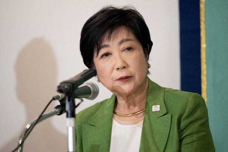 东京都知事小池百合子21日表示,日本参院选举未聚焦国家安保等长远议题,令人遗憾。(路透资料照) 东京都知事小池百合子21日表示,日本参院选举未聚焦国家安保等长远议题,令人遗憾。(路透资料照)