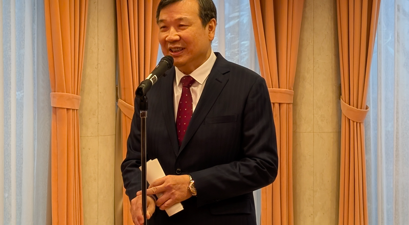 患难见台日真情 李逸洋感谢日本各界慰问丹娜丝风灾