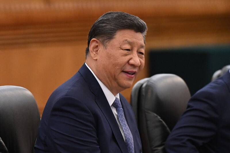 中共领导人习近平近来频传身体健康亮红灯。(欧新社) 中共领导人习近平近来频传身体健康亮红灯。(欧新社)