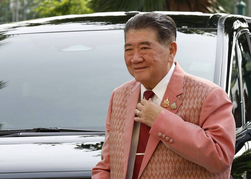 泰国外交部透过声明表示，泰国原则上同意停火，但泰国希望看到柬埔寨「展现诚意」。图为泰国代理总理普谭。（欧新社）