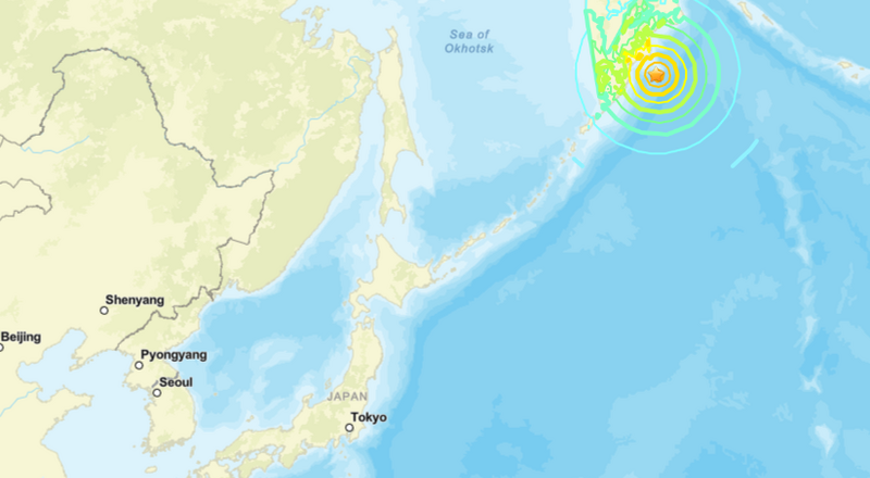 俄罗斯近海8.7强震！日本急发布太平洋沿岸海啸警报