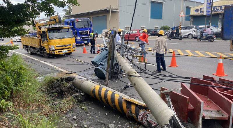 曳引车「掉宝」害513户停电 台电不爽被骂要求偿