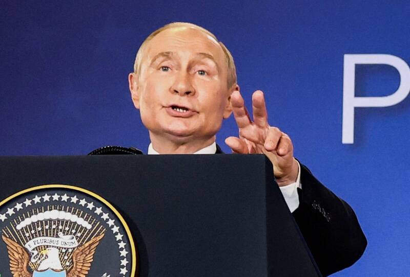 美國副總統范斯透露,普廷不只要已經奪取的土地,還想要部分仍未佔領的地區。(路透) 美國副總統范斯透露,普廷不只要已經奪取的土地,還想要部分仍未佔領的地區。(路透)