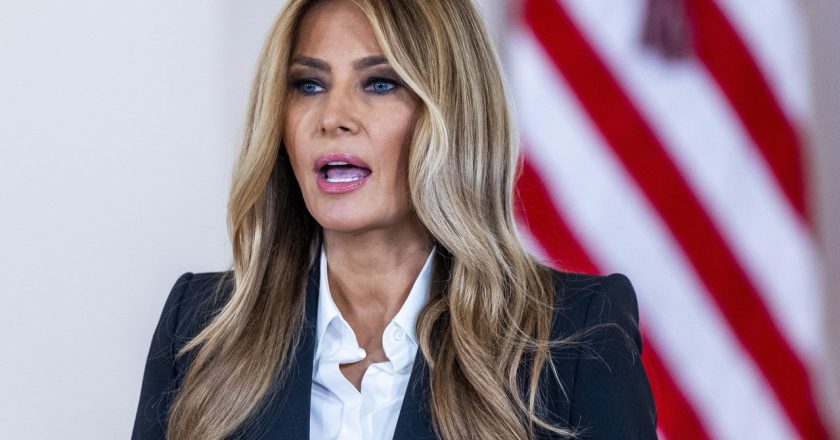 梅兰妮亚与普亭建立沟通管道 助8名乌克兰儿童返家