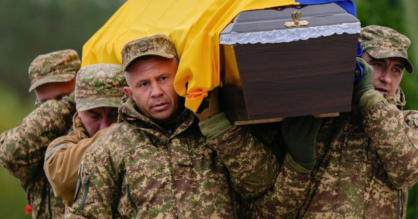 乌克兰称俄罗斯归还1000具乌军遗体